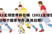 2022足球世界杯在哪（2022足球世界杯在哪个国家举办,具体日期）